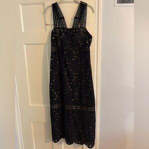 J.Crew Collection Laser Cut Dress